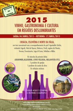 Vinho, Gastronomia e Cultura em Regiões Deslumbrantes